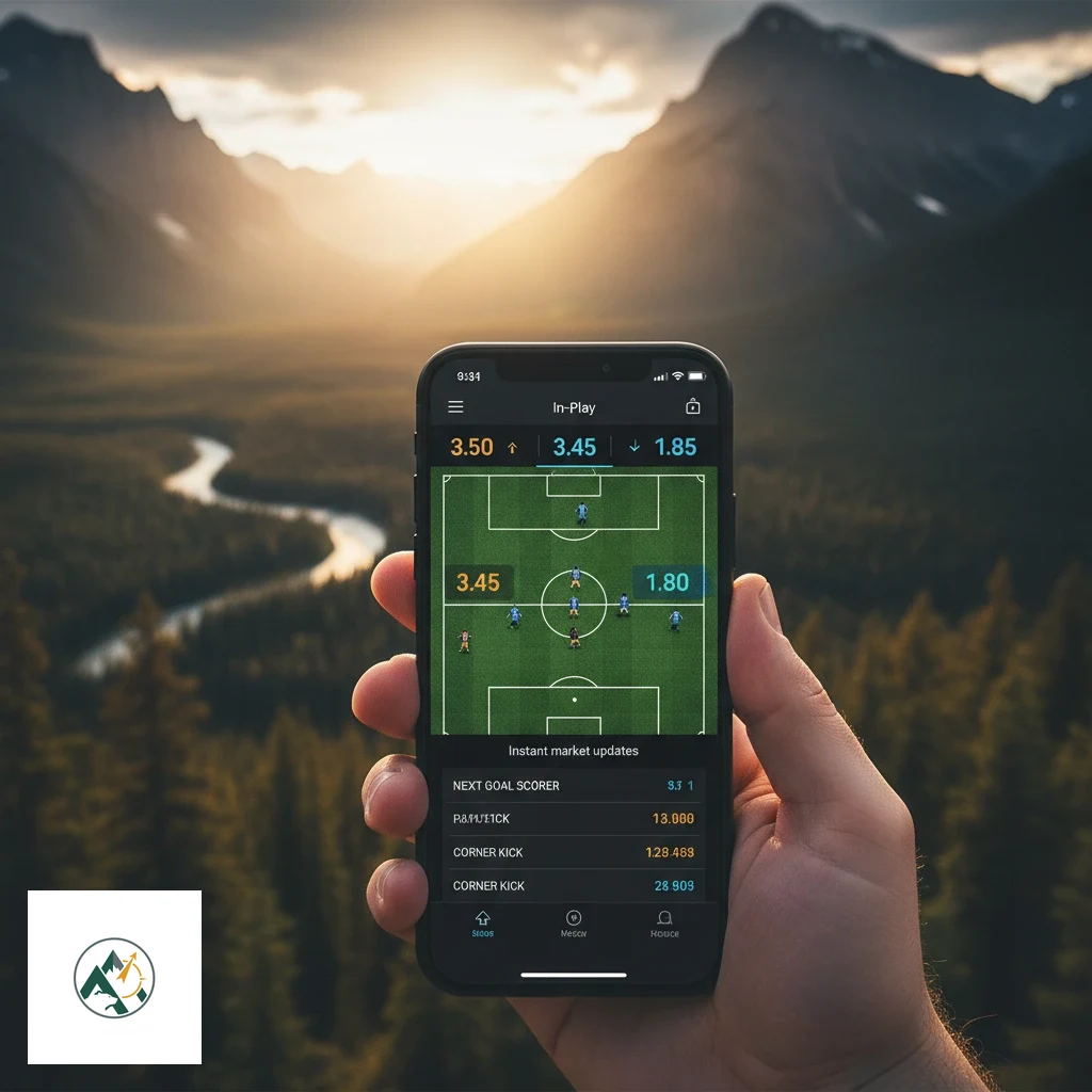 Multi-selection bet builder slip displayed on a smartphone screen.