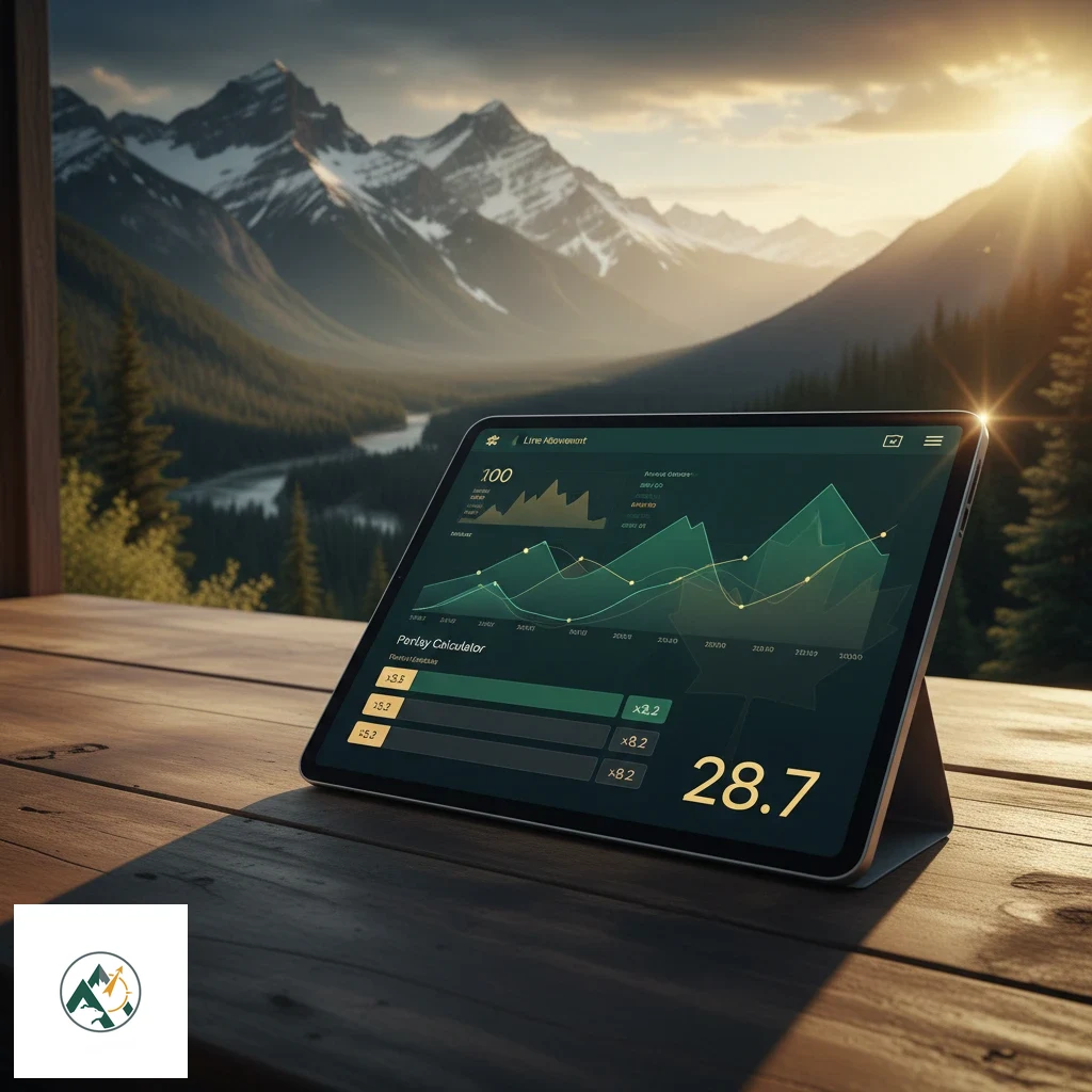 Computer display featuring live game trackers and updating spread odds for a hockey match.