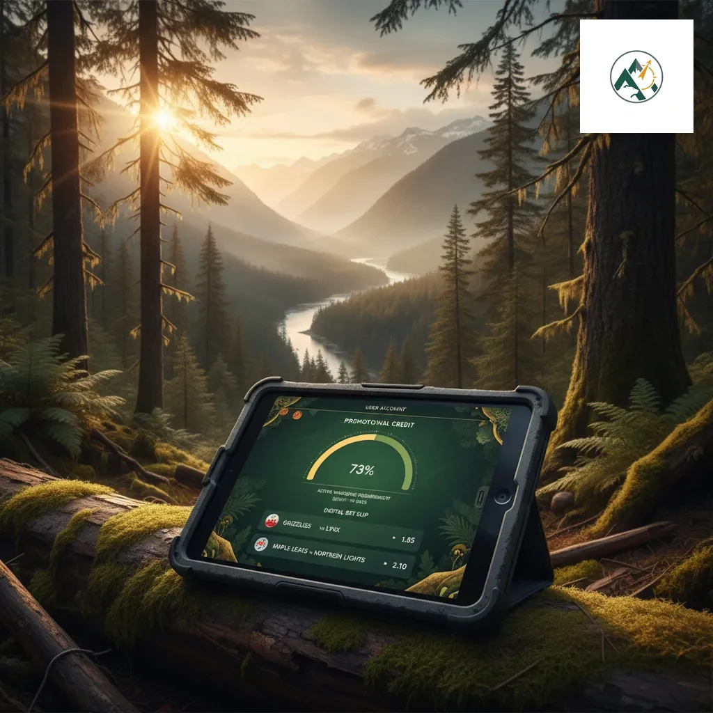 Smartphone app screen displaying active reload bonus terms and minimum deposit rules.
